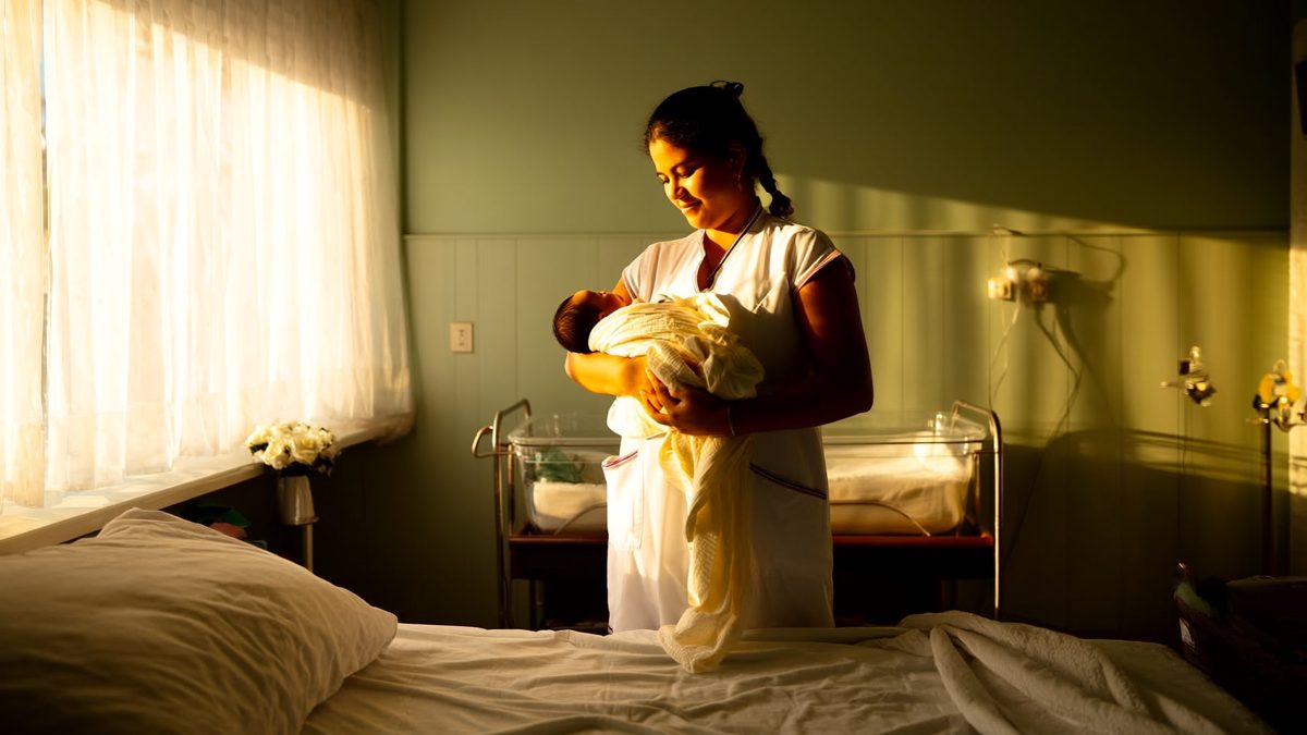 Nurse adopts baby, learns she's pregnant 3 days on