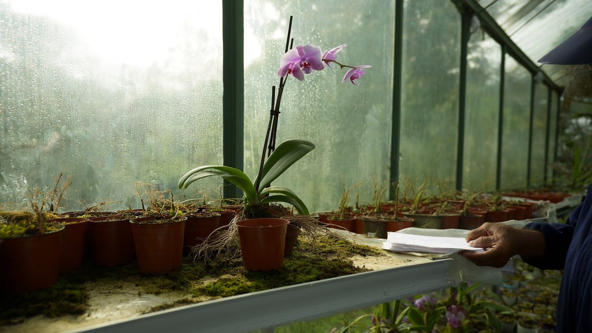 Retiree's Orchid Nursery to Hit R$ 70k This Year